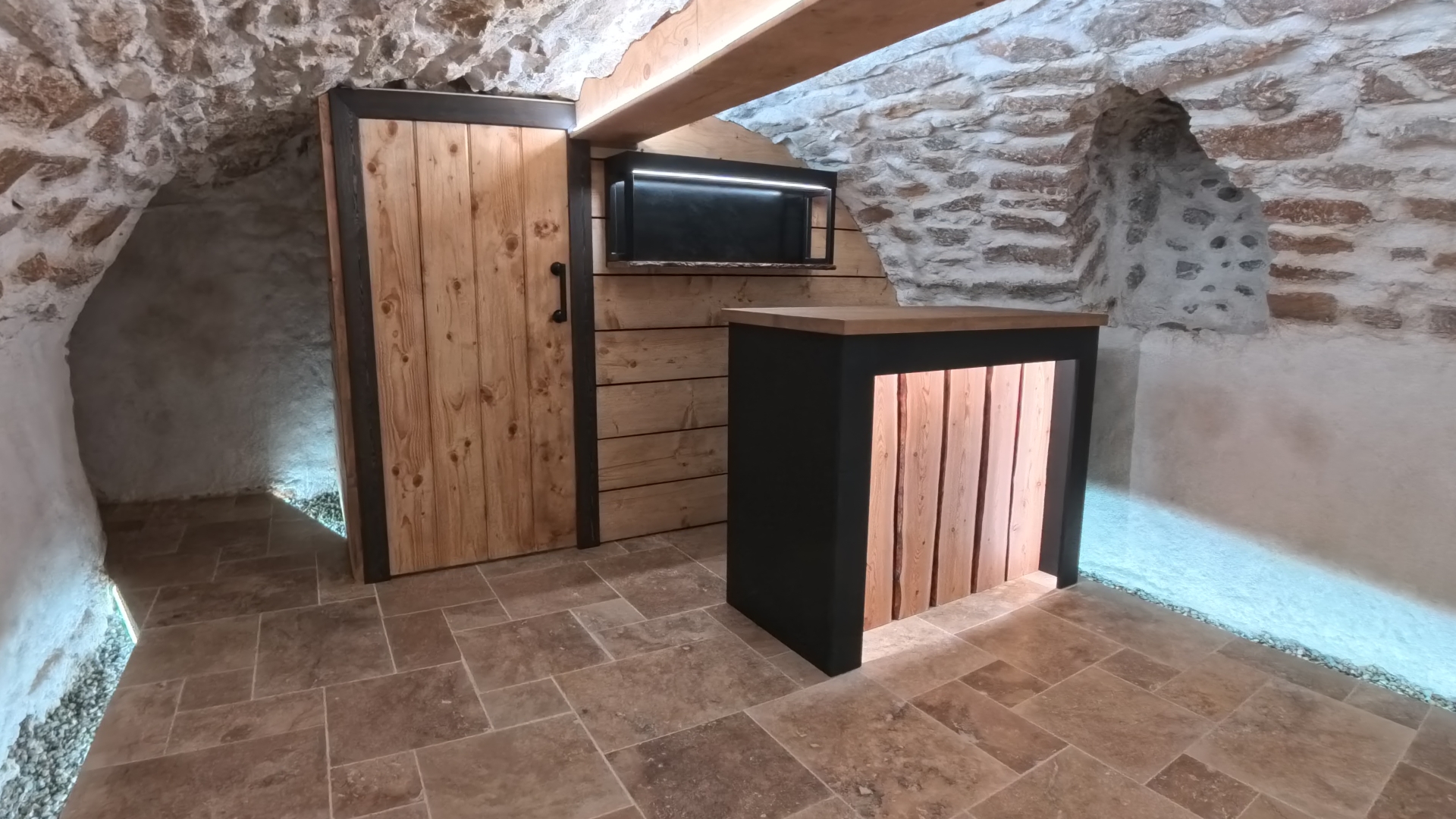Cave après travaux